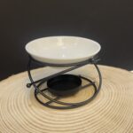 Bruleur Support Fer Circulaire Avec Motif