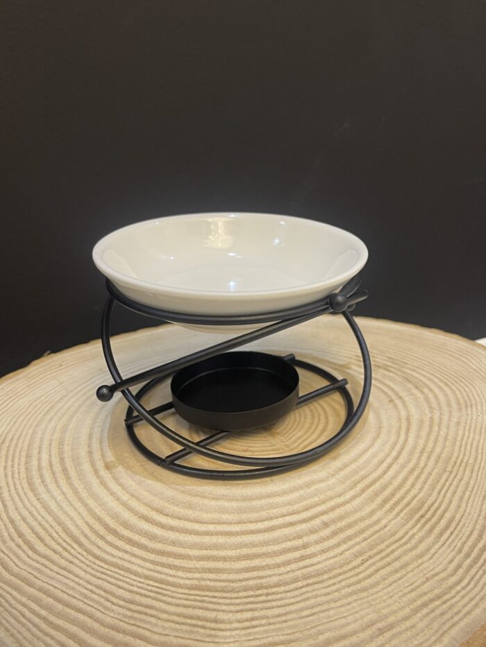 Bruleur Support Fer Circulaire Avec Motif – Image 1
