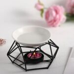 Bruleur Support Fer Motif Triangle