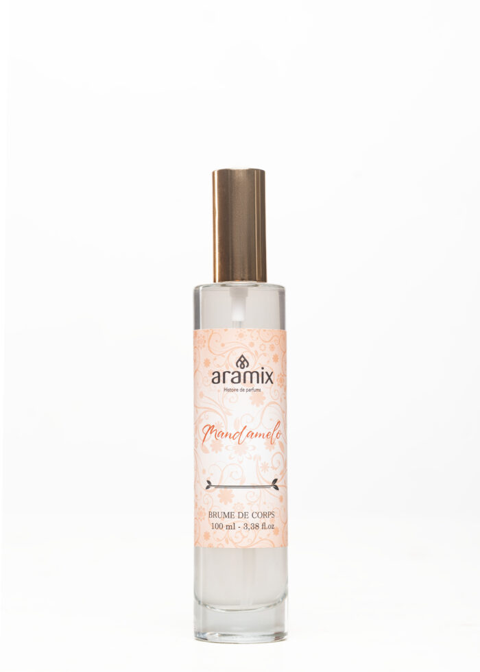 Brume de corps Mandamelo – Vitalité et gourmandise fruitée – Image 1