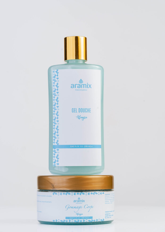 Duo Gel Douche et Gommage Corps Alayia – Image 1