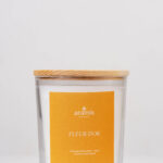 Bougie Prestige Fleur d’Or – Sérénité florale et élégance