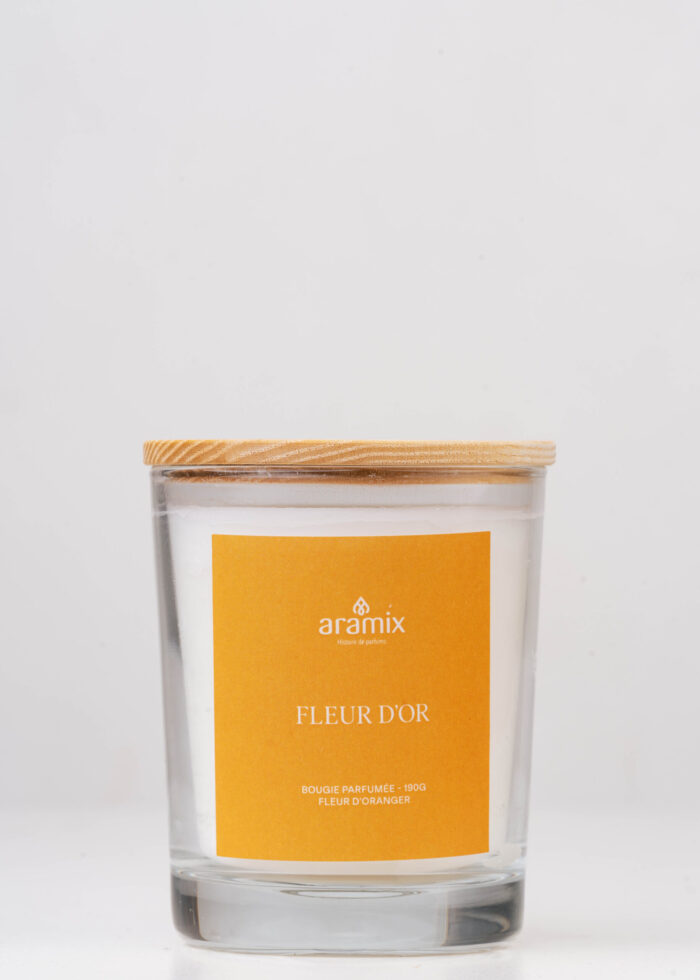 Bougie Prestige Fleur D'Or – Image 1