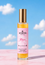 Brume de corps pailletée Rose – Parfum délicat et éclat scintillant