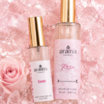 Duo Sublime Pailleté Rose – Élégance florale pour le corps et les cheveux