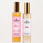 Duo Sublime Pailleté Rose – Élégance florale pour le corps et les cheveux