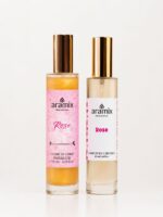 Duo Sublime Pailleté Rose – Élégance florale pour le corps et les cheveux – Image 2