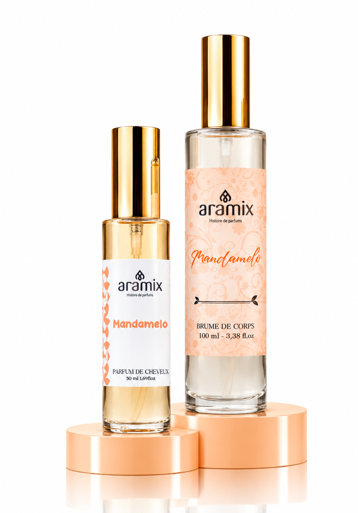 Duo Sublime Mandamelo – Parfum fruité pour le corps et les cheveux
