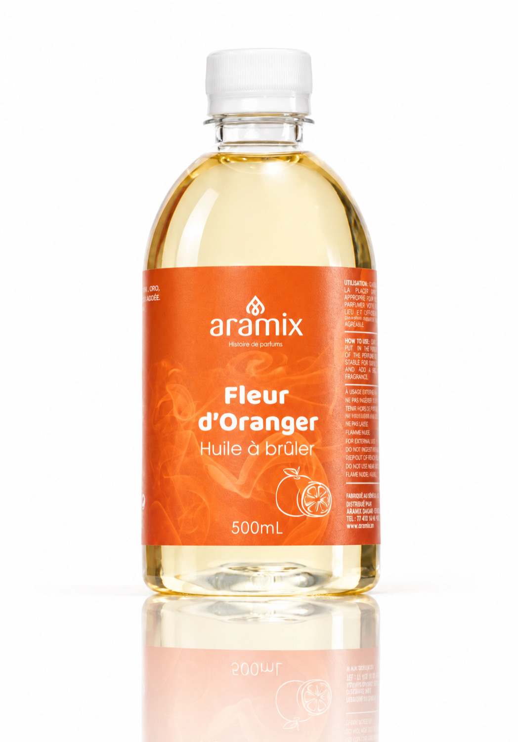 Huile à Brûler Orange 500 ml